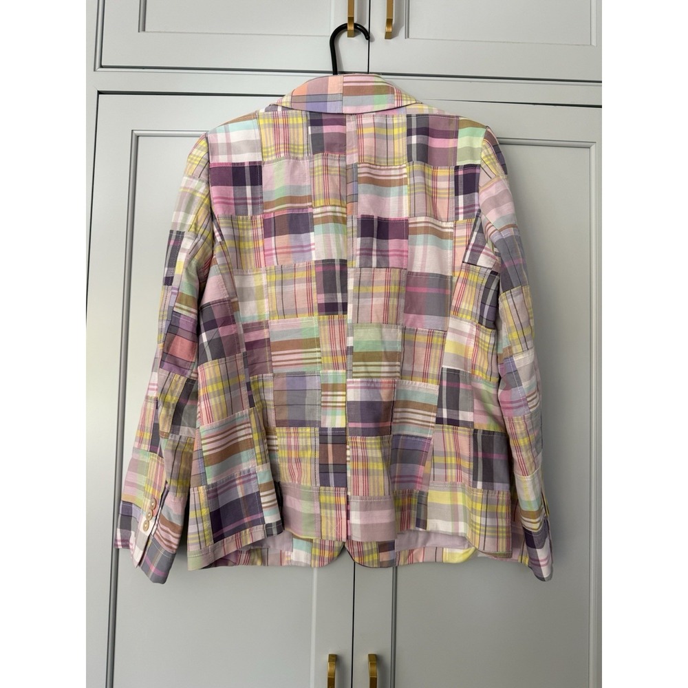 Brooks Brothers Plaid Pastel Blazer‎ Jacket 12 NWT Derby Heritage Polo Easter - Picture 8 of 8